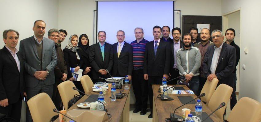 Prof. Michael Ambuhl delivered a lecture at UT Alborz Campus